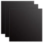 3 Pack 5052 Aluminum Sheet Metal 12 x 12 x 1/16 (0.06”) Inch Black Anodized Aluminum Sheet 1.5MM Thin Aluminum Plates Engraving Blanks for Laser Engraving, Crafting, Decoration
