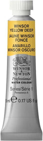 Winsor & Newton Professional Watercolor, 5ml (0.17-oz) Tube, Winsor Yellow Deep