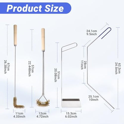 4 PCS Fryer Cleaning Tools - Image 2