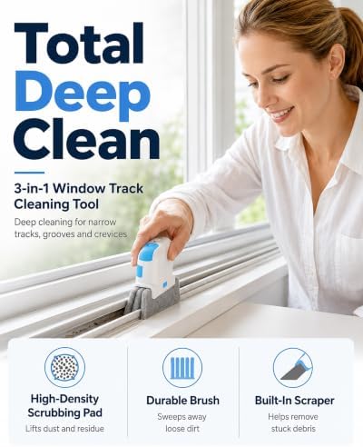 3-in-1 Window Track Cleaning Tool - Image 2