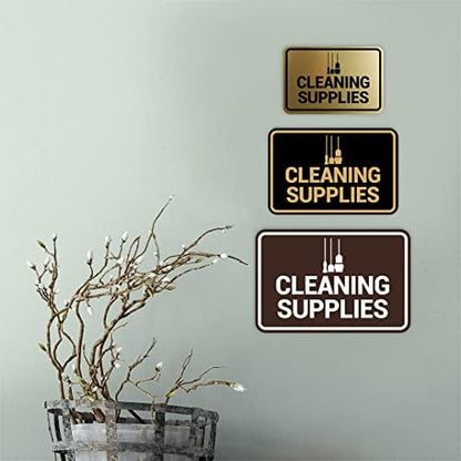 Signs ByLITA Classic Framed Cleaning Supplies Sign - Image 5