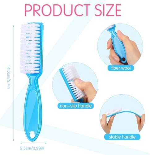 Patelai 15 Pieces Nail Brush Handle Grip - Image 2