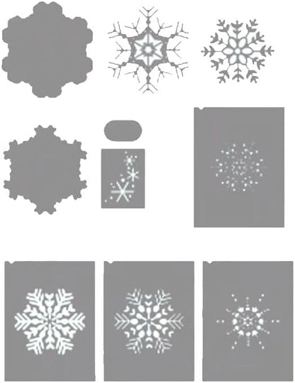 2025-2026 Stamps and Dies for Card Making, Stamps and Dies Set 2025 for Christmas and Halloween, Die Cut DIY Various Festivals Album Scrapbooking Birthdays Greeting Card (M4305)