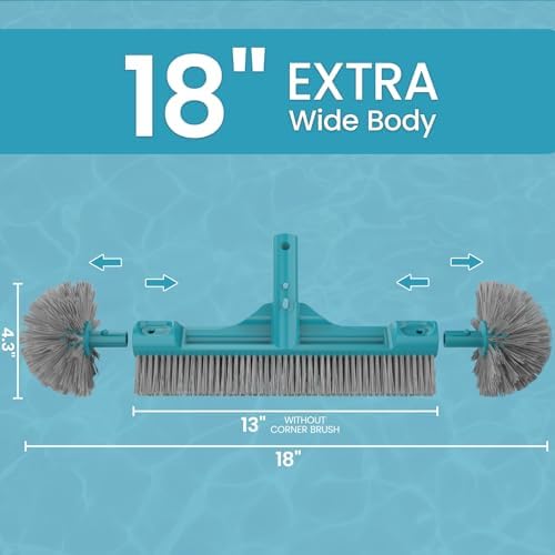 18” Pool Brush Head - Image 2