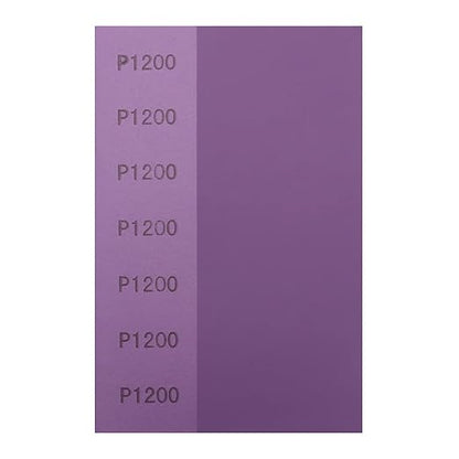 Sandpaper 1200 Grit,Wet Dry Sanding Sheets,High Performance Ceramic Abrasive Sand Paper for Wood Furniture Finishing,Metal Grinding,Automotive Polishing,9 x 3.6 Inch,25-Pack