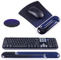 Ospelelf Mouse Pad with Wrist Rest and Ergonomic Gel Keyboard Hand Wrist by OspelelfOfficeSupplies