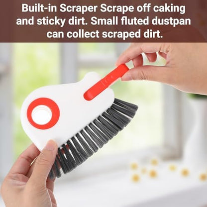 Qianyu 2 PCS Groove Cleaning Brush 2 in 1 Window Track Cleaning Tool Crevice - Image 6
