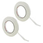 HAHIYO White 0.5Inch Wide Floral Tape, Waterproof Florist Tape Flower Wrap Adhesive Waterproof Decorative Tape for Bouquet Stem Wrapping Flower Arranging and Floral Craft, 2Rolls 200Feet/66Yard Total
