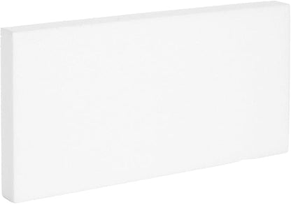 Juvale Craft Foam Blocks - 6-Pack, 12 x 6 x 1 in, White - Flat Foam for Flowers - DIY Floral Arrangement