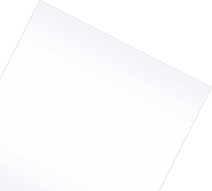 JAPCHET 50 Pcs 12 x 12 Inches PET Blank Stencil Sheets, 10 mil Acetate Sheets, Large Mylar Paper Sheets Template Material, Make Your Own Stencil for Vinyl Cutting Laser Cutting
