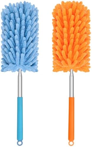 Mini Duster for Cleaning, 360° Bendable Hand Dusters by TIMIVO