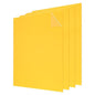 uxcell 4Pcs Acrylic Sheets 12x12 Inch Acrylic Panel 1/8 Inch-3mm Plastic Board for Picture Frames Sign Holders DIY Display Projects Craft, Yellow