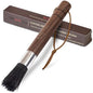 TAKAVU Coffee Grinder Brush, Natural Boar Bristle, Espresso Barista Cleaner by TAKAVU