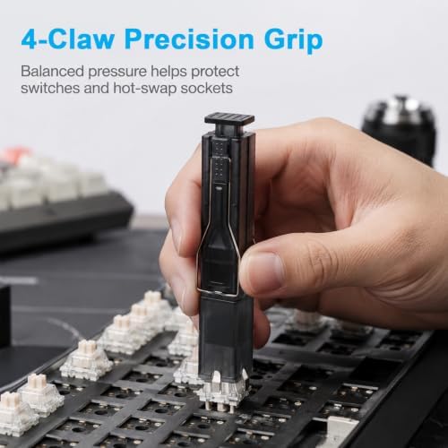 2-in-1 Switch Puller Keycap Puller, 4-Claw Switch Remover - Image 6