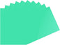 DMiotech 10Pcs Correction Gel Light Filter Overlay Transparent Plastic PVC Sheets Green for Photo，Film,Video