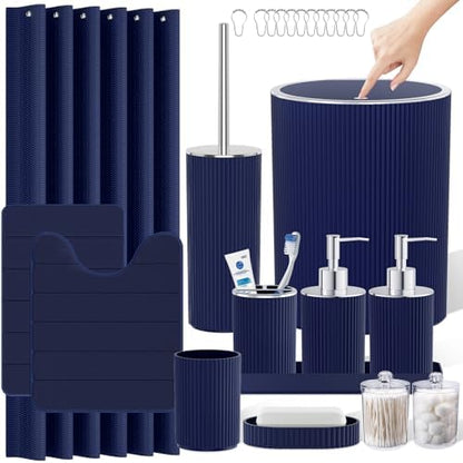 Bathroom Accessories Set by LetUsMakeHomeYourFavoriteDestination