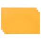 PATIKIL 6x10 Inch Anodized Aluminum Sheet Metal, 3Pcs Laser Plates Engraving Blanks 0.5MM Thin Rectangle for Crafting DIY House Laser Engraving, Yellow