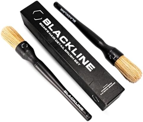 Blackline Car Detailing Brush Set, 2 Pack by BlacklineCarCare