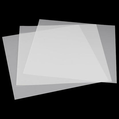 HOIGON 50 PCS 7.4 Mil Mylar Stencil Sheets,12 x 12 Inch Blank Clear Stencil Templates, Mylar Sheets for Arts, Crafts, Make Your Own Stencils