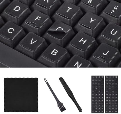 2PCS English Keyboard Stickers by Unknown