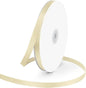 3/8" Wide x 100 Yards Single Face Polyester Satin Ribbon, Satin Ribbon for Crafts, Gift, Hair Bows, Wedding Party Decoration, Bow Making & Other Projects (Ivory)