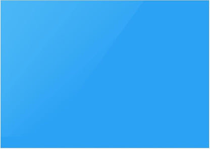 uxcell 4Pcs A4 Gel Light Lighting Filter Overlay Transparent Color Correction Plastic Vinyl PVC Sheets Photography Television Blue,0.3mm