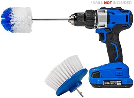 RotoScrub Drill-Powered Cleaning Brushes by RotoScrub