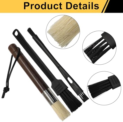 3 Pcs Coffee Grinder Cleaning Brush - Image 4