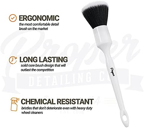 Car Detailing Brush Set, Clean Auto Interior or Exterior Detail Brushes Car - Image 3