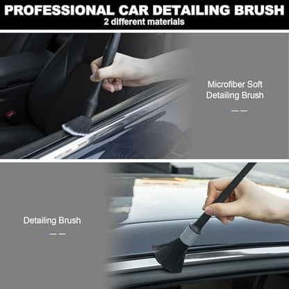 THINKWORK Car Interior Detailing Kit, Microfiber Duster - Image 2