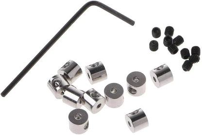 10 Pcs Pin Pin Safe Locks Pin Backs Clasp Locking Pin Keeper Backs Brooch Pin Locking Pin Backs with Wrench Tool Pin Backs
