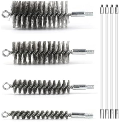 50 Inch Pipe Cleaning Brush Set by Ctsyuqoo