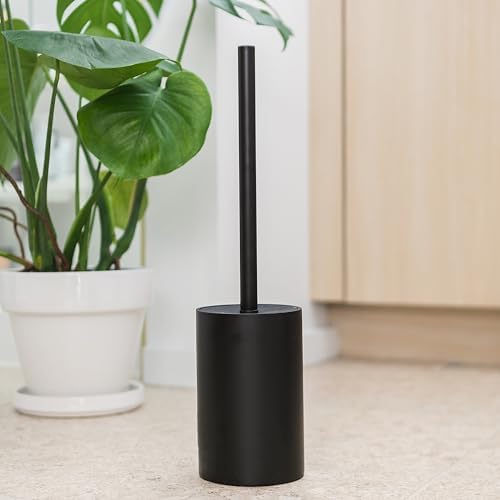 Yew Design Matte Black Toilet Bowl Brush - Image 6