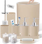 Beige Bathroom Accessories Set by LetUsMakeHomeYourFavoriteDestination