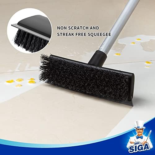 MR.SIGA Floor Scrub Brush with Long Handle - Image 4
