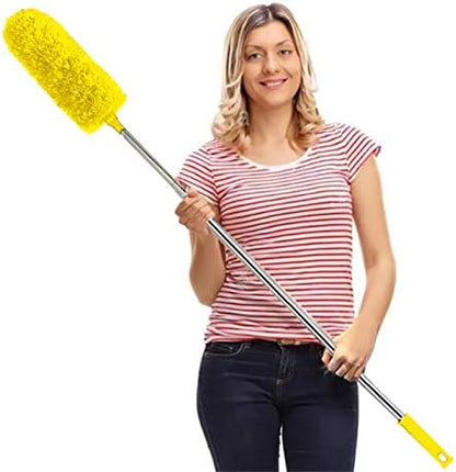 DELUX Microfiber Feather Duster Extendable Cobweb Duster by DELUX