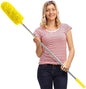 DELUX Microfiber Feather Duster Extendable Cobweb Duster by DELUX