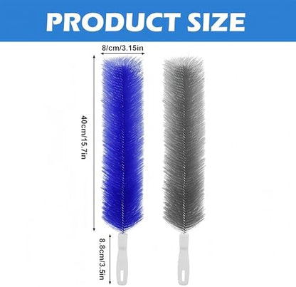 Bendable Microfiber Head, Fan Cleaner Brush Reusable Dust Remover Washable ldeal - Image 2