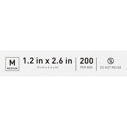 McKesson Alcohol Prep Pads [Pack of 200] 70% Isopropyl, Individually Wrapped Wipes, Sterile, Medical-Grade, First Aid, Medium