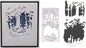 Metal Cutting Dies DIY Merry Christams Embossing Stencil Template Scrapbooking Card Making Mold Photo Album Arts Crafts Tools (Christmas deer-14x6.3cm)