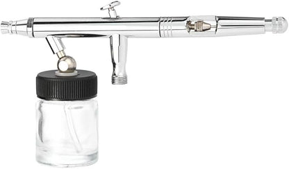 10PCS 22CC Airbrush Glass Bottles with Jar Caps for Master, Iwata Dual Action Airbrush