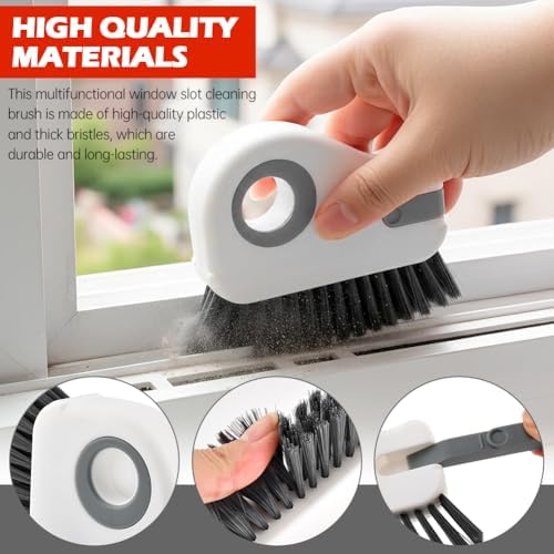 Crevice Cleaning Brush Tool, Hard Bristle Gap Scrubber - Image 5