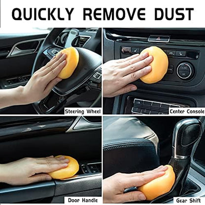 TICARVE 2pack Cleaning Gel for Car Putty Slime Car Accessories Cleaner Kit - Image 3