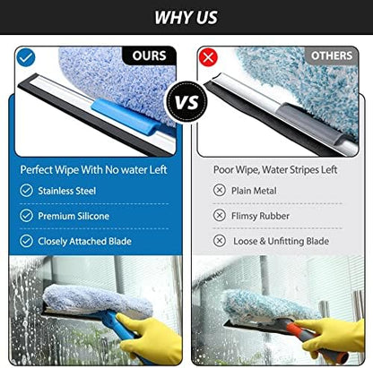 VITEVER Professional 69'' Window Squeegee Cleaner Tool - Image 3