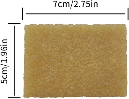 6PCS Rubber Cement Eraser - Glue Runner & Residue Pick-Up Eraser for Removing Adhesive & Residues from Paper, Plastic & More