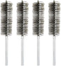 HARFINGTON 4pcs Wire Bore Brush Set 8 Inch Length 1.4 Inch Shank Stainless by HARFINGTON