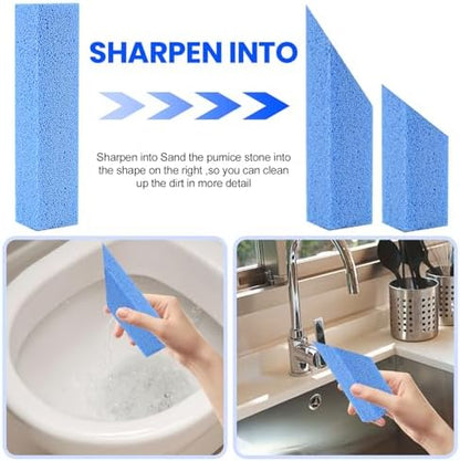 6 Pack Pumice Stone Toilet Bowl Cleaner, Pumice Stone - Image 5