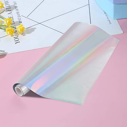 Transfer Foil Paper Bundle for Foil Quill/Heat Foil Pen/Hot Foil Stamping Machine,7.6inchx16.4ft Heat Transfer Foil Roll,5 Assorted Colors Hot Foil Roll Transfer Foil Roll for Craft Card Making