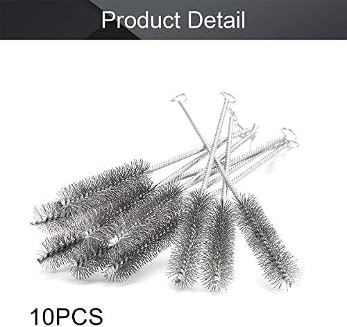 Utoolmart Steel Wire Cleaning Brush, Spiral Power Tube Brush, Steel Wire Tube - Image 4