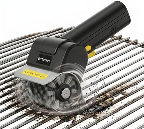 Rechargeable Electric Grill Brush by Pexucalm